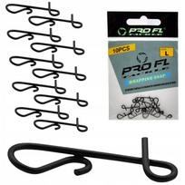 Žvejybos kabliukai Pro FL Wrapping Snap L, 10 vnt., greito atleidimo