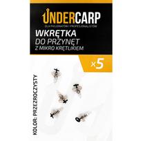 Masalo varžtelis su mikro suktuku UNDERCARP UC266, permatomas