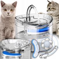 Automatinis gyvūnų girdytuvas su filtru, tylus fontanas katėms ir šunims