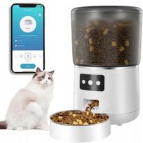 Automatinis 4 l maisto dozatorius katėms ir šunims SMART FEEDER, WiFi