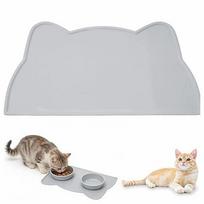 Silikoninis dubenėlių padėklas katėms ir šunims, su dovanėle