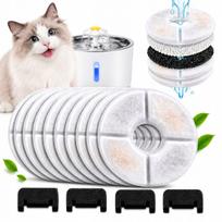 Katinų fontano filtrų ir praplovimo kempinėlės rinkinys, 2,4 l