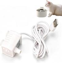 Naminių gyvūnų fontano siurblys, tylus, USB, bešepetėlinis, mini