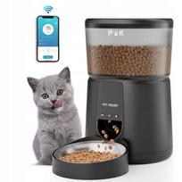 Automatinis PUPPY KITTY WiFi maisto dozatorius katėms ir šunims