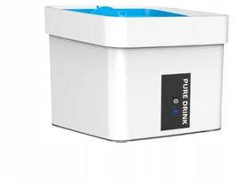 Vandens fontanas katėms ir šunims, 2 l, tylus, su USB filtru