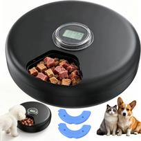 Automatinis drėgno pašaro dozatorius su vėsinimu šunims ir katėms, 6 porcijos po 200 ml