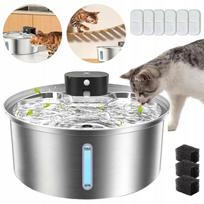 Automatinis vandens fontanas katėms ir šunims, tylus, 3,2 l, USB