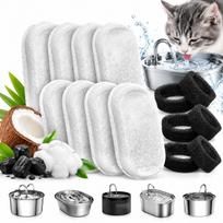 Fontano vandens filtras katėms, tinka 2L, 2,5L, 3,2L, 4L talpoms, 16 vnt. komplektas