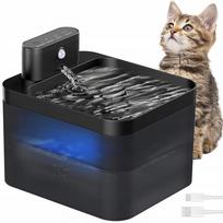 Automatinis 2,2 l augintinių vandens fontanas su LED ir filtrais, MUTE