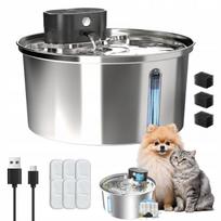 Vandens fontanas katėms su filtru, 3,2 l