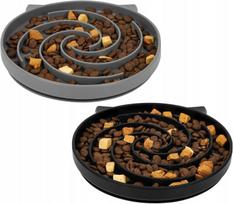 Silikoninis neslystantis dubenėlis katėms su spirale