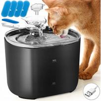 Automatinis vandens fontanas katėms, tylus, 2,2 l