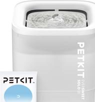 Automatinis vandens fontanas šunims ir katėms, 1,85 l, tylus, su LED