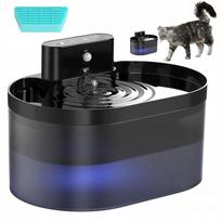 Automatinis gyvūnų gertuvas su vertikaliu filtru ir USB įkrovimu