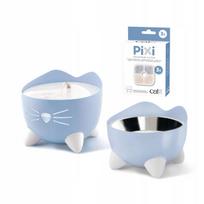 Automatinis girdytuvas Pixi Fountain, 2,5 l, šviesiai mėlynas