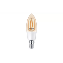 Philips Smart WFB 40W C35 927-65 CL 1PF/6 | E14 | 4.9 W | Warm to cool white light | Bluetooth, Wi-Fi