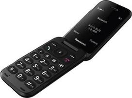 Panasonic KX-TF600EXR mobilusis telefonas 7,11 cm (2.8") 132 g Raudona Telefonas vyresnio amžiaus žmonėms