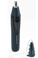 Rowenta Nose and Ear Trimmer | TN3011F0 | Cordless | Wet & Dry | Black/Blue