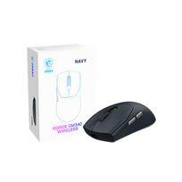 MSI Gaming Mouse | FORGE GM340 WIRELESS | Wireless | 2.4 GHz, Bluetooth, USB | Navy | FORGE GM340 W NAVY