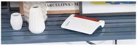 AVM „Box 7510“, „Wi-Fi 6“ (802.11ax), vienos juostos (2,4 GHz), Ethernet LAN jungtis, ADSL, balta, stalo maršrutizatorius