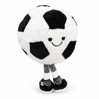 Pliušinis futbolo kamuolys su kojytėmis