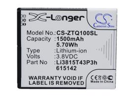 1500 mAh for Amazing Li3815T43P3h615142