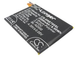 2500 mAh for BLU L259L,L260L,P0010UU,Life Pure XL