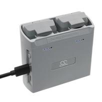 USB C Dual Charger Hub Battery Charger for DJI Mini 2 / Mini SE Drone Quadcopter