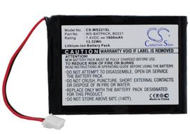 1800 mAh for William B0221,WS-BATPACK