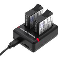 Triple USB Charger Gopro Hero 5, Hero 6, Hero 7, Hero 8 With USB Cable