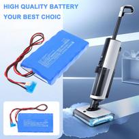 Replacement Battery for Haier A500 Floor Washing Machine - 3-in-1 Automatic Mopping & Drying, HJ-6101, Lithium-ion 4000mAh