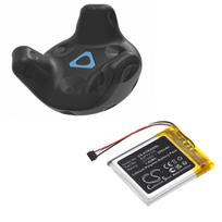 Replaces battery for HTC Vive Tracker, B2PYV100, 35H00266-02M, Li-Polymer 500mAh