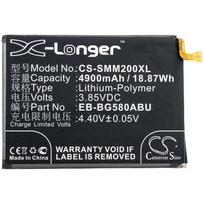 4900 mAh for Samsung EB-BG580ABU,GH82-18701A