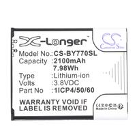 Replacement Battery for VTech VM901, Kodak Cherrish C525, Beurer BY77, Lithium-ion 2100mAh