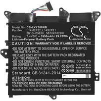 3950 mAh for Lenovo L14M2P22,L14S2P21,5B10H09630,5B10H09632,5B10H11758,5B10K10168,5B10K10179,5B10K10228l