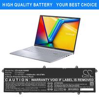 Replacement Battery for Asus VivoBook 16X OLED, C31N2024, 0B200-04070000, Li-Polymer 4300mAh 11.55V