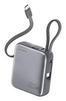 4smarts 541625 power bank, Lithium Polymer (LiPo), 10000 mAh, Grey