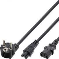 MicroConnect Power Splitter cable, schuko  to C5  AND  C13, 1,8m