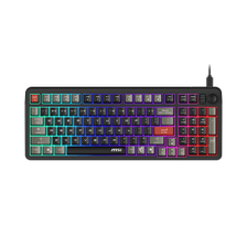 MSI FORGE GK110 US | Gaming keyboard | Wired | US | Membrane | Black