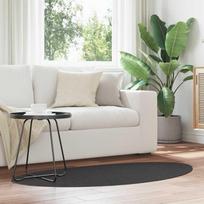 Kilimas HUARTE Antracito 80 x 150 cm Poliesteris Medium Pile
