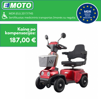 Elektrinis skuteris VIVAGO MDR, 500W 20AH Ličio jonų⚡️ eMOTO