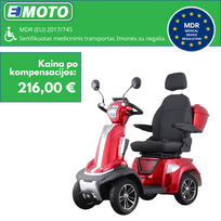 Elektrinis skuteris Spirite 3 MDR, 500W 20AH Ličio jonų⚡️ eMOTO