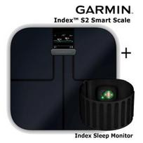 GARMIN Index™ S2, Black Scale + Index Sleep Monitor išmaniosios svarstyklės 010-02294-70 / 010-03024-01