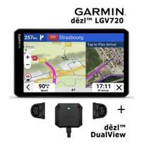 GARMIN dēzl™ LGV720 + dēzl™ DualView GPS navigatorius 010-02924-15 / 010-02979-00