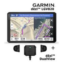 GARMIN dēzl™ LGV820 + dēzl™ DualView GPS navigatorius 010-02925-15 / 010-02979-00