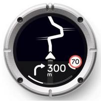 Beeline Moto II Metal (Silver) GPS navigatorius BLD3.0_SVR