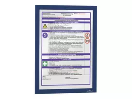 Magnetinis rėmelis A4 Durable 4872-07 mėlynas