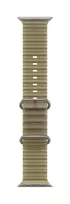 49mm Translucent Kelp Ocean Band - Natural Titanium Finish