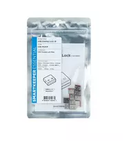 Smartkeeper CSK-PC01P jungčių blokatorius Prievadų blokatorius USB A tipo Raudona, Nerūdijančiojo plieno Plastikas 10 vnt