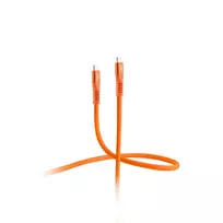 Flexline FL31-77157 USB kabelis USB 3.2 Gen 2x2 1,5 m USB C 20Gbit/s 240 W Oranžinė